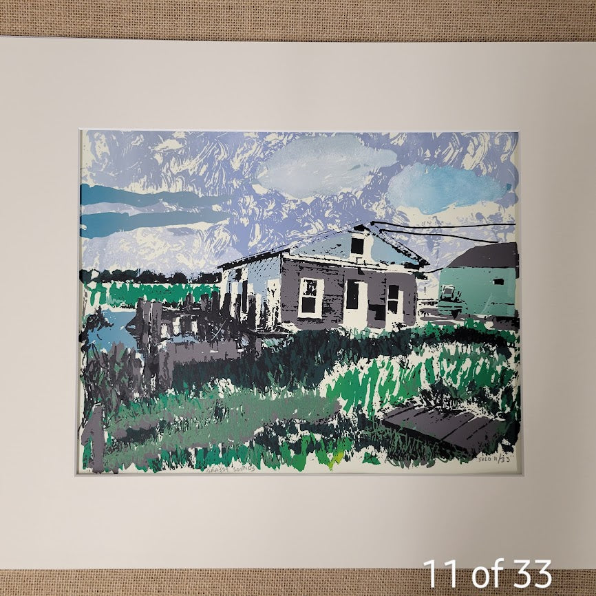Grassy Sounds Serigraph