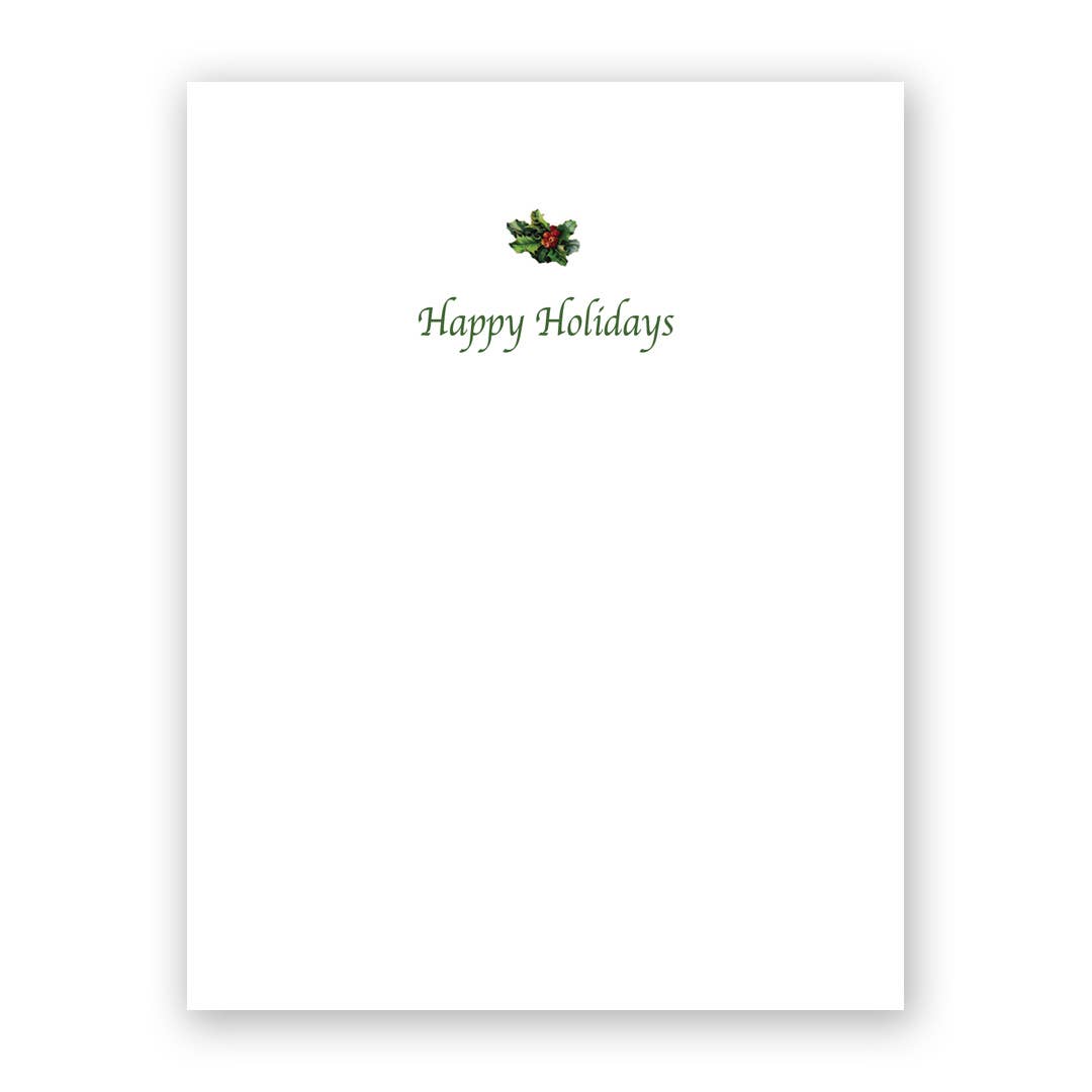 Cat's Christmas Holiday Greeting Card