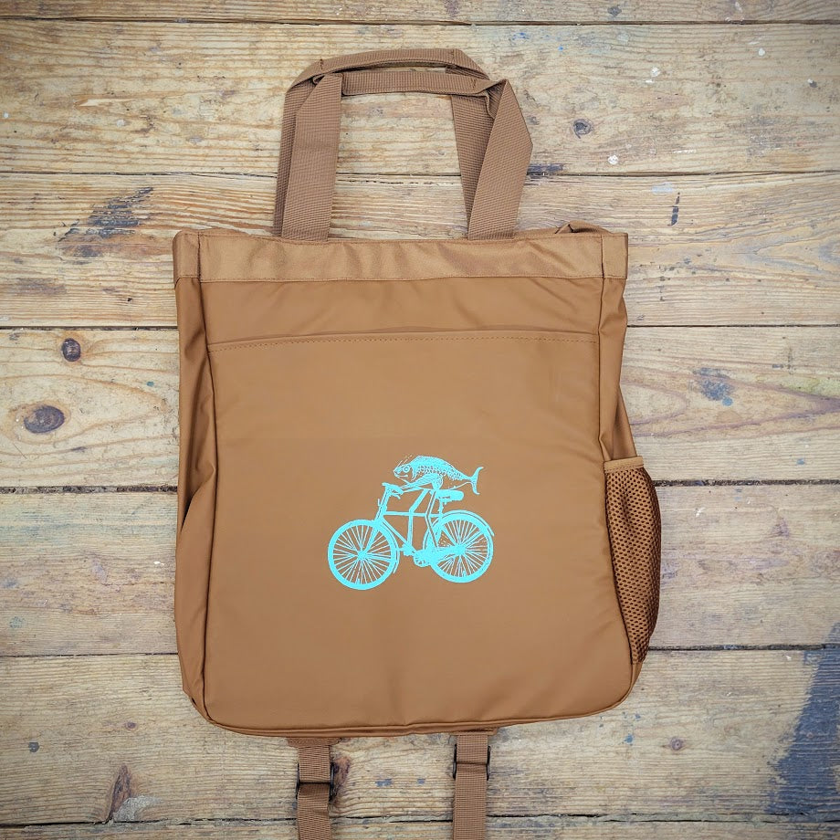 Fish on a Bike | Laptop Backpack