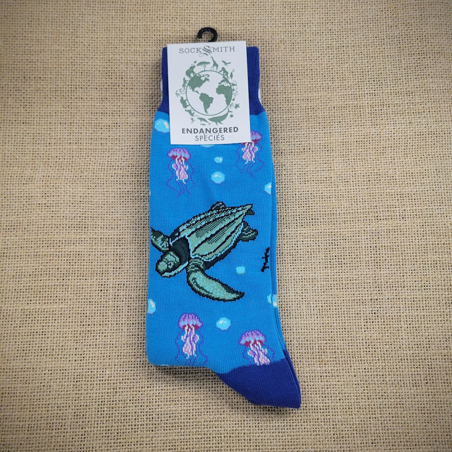 Men's Leatherback Turtle Socks