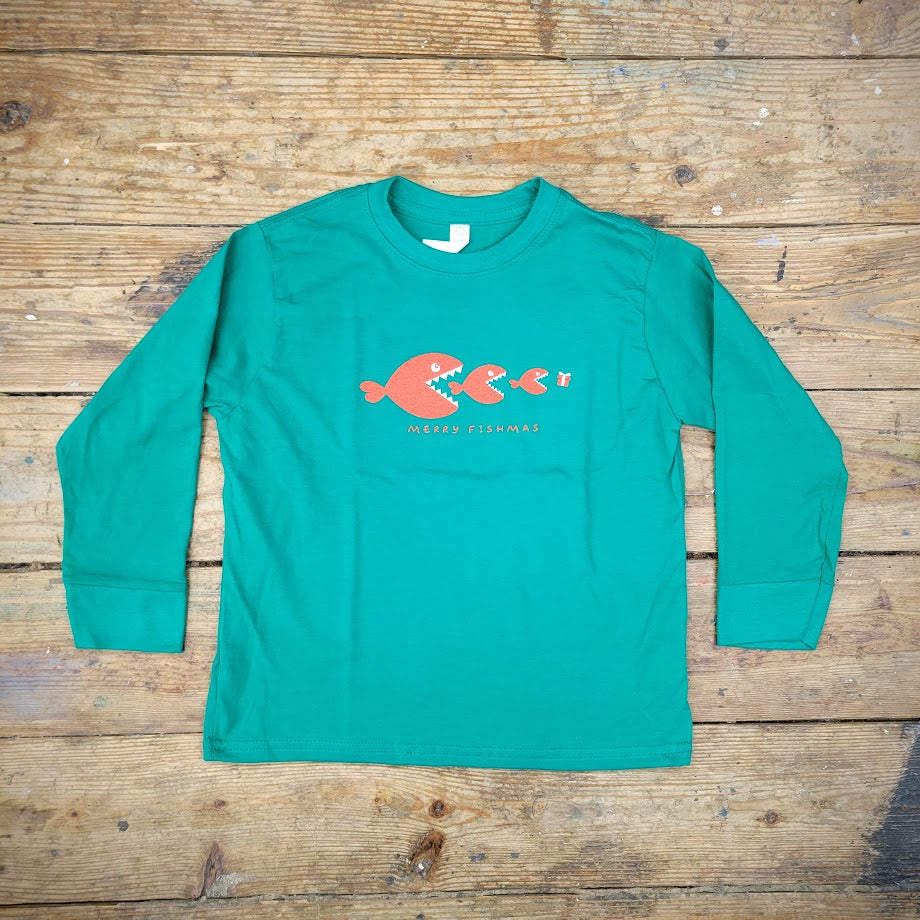 Merry Fishmas - 2024 | Kids T-shirts