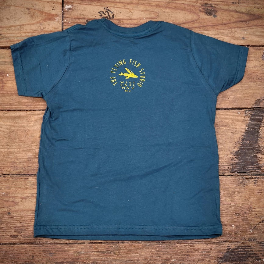 Fly Fishing until I Die Fishing Kids T-Shirt by Jacob Zelazny