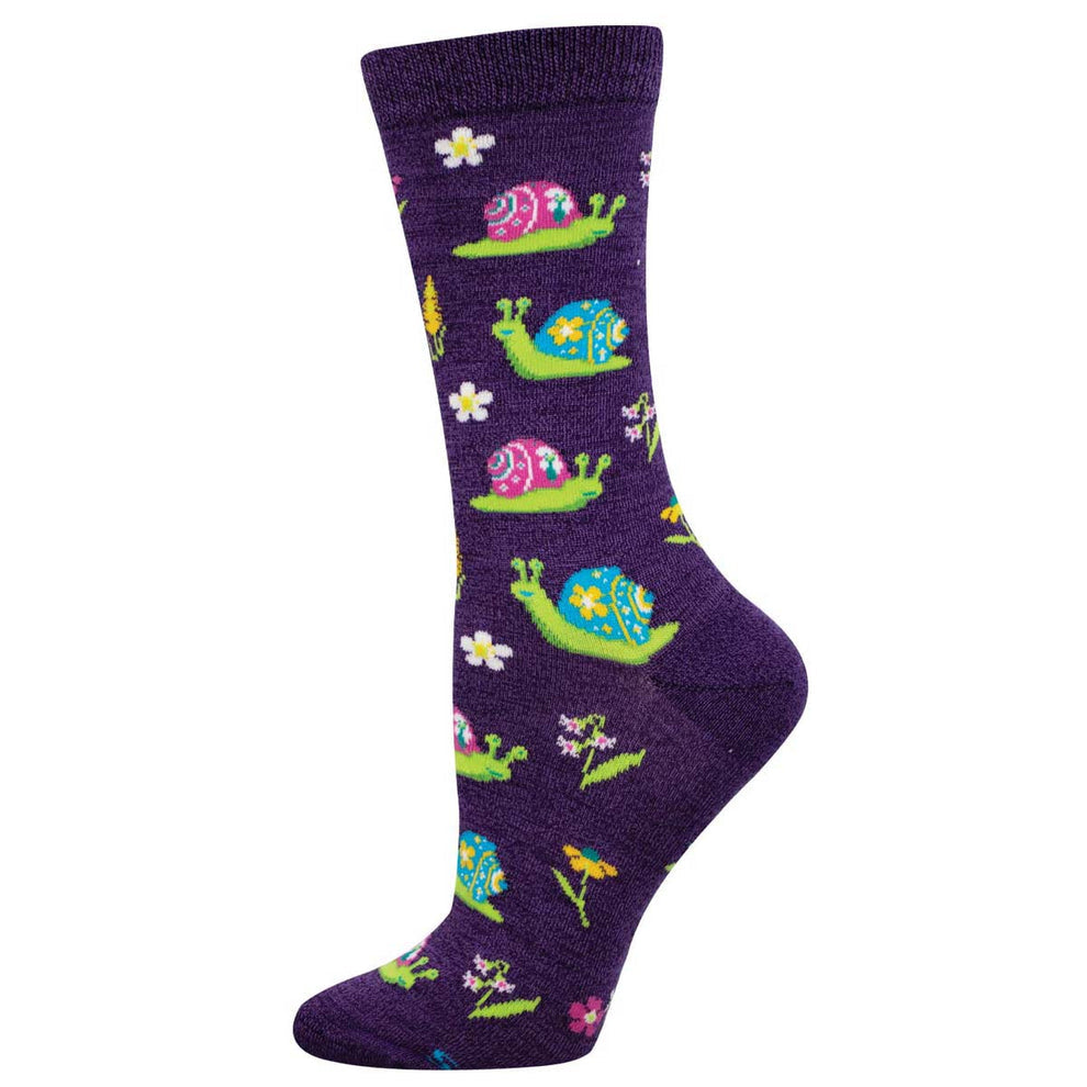 Women's Scenic Snails Bamboo Socks