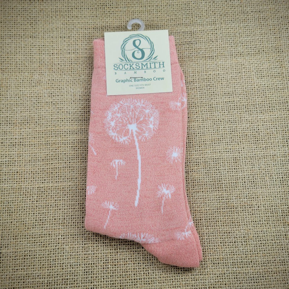 Women's Dandelion Dreams Bamboo Socks
