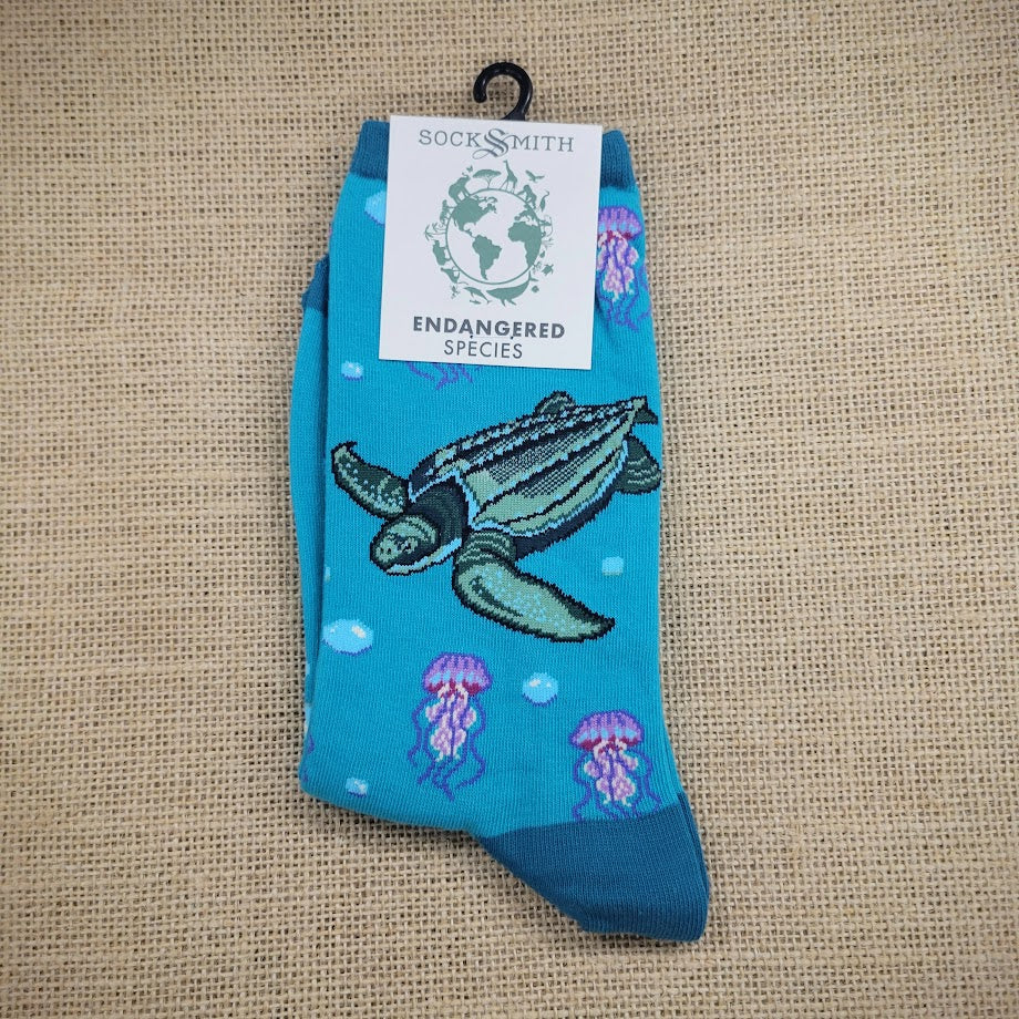 Women's Leatherback Turtle Socks