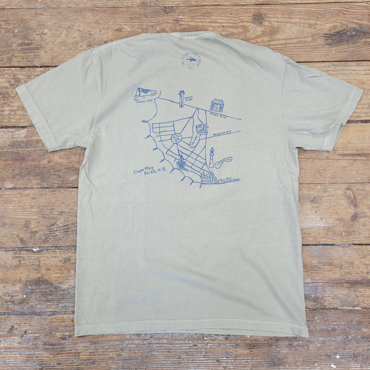 Cape May Point Short Sleeve Tee