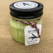 The Flying Fish Studio candle in green.